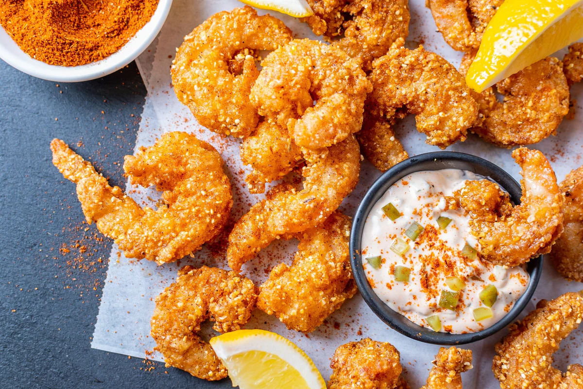 Southern-Fried Prawns: A Crispy Delight from the South